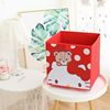 Japanese cartoon table square storage box, foldable remote control