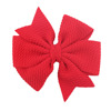 Children's hair stick, hair accessory handmade, cloth, hairgrip with bow, 2020, new collection