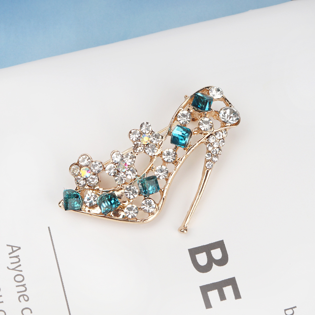 Women's Gender Pin Alloy Asymmetrical Inlay Rhinestones Women's Brooches