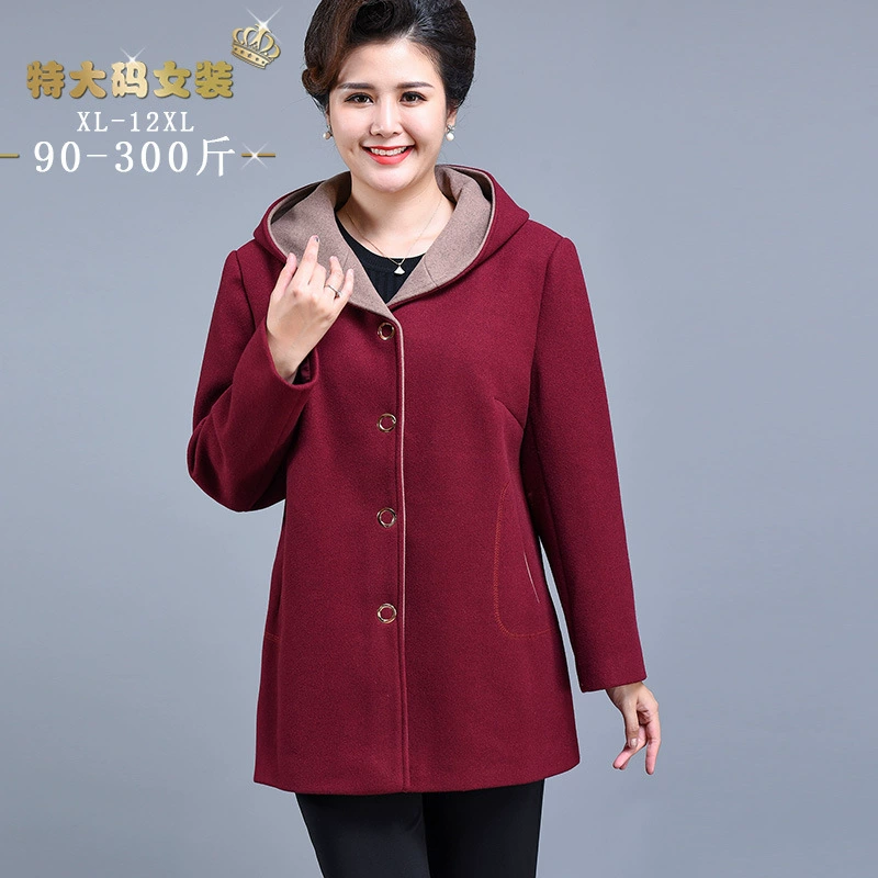 2001 контрастное пальто 230 кг новое пальто модное Большие размеры ветровка для среднего и пожилого возраста женщины плюс толстые