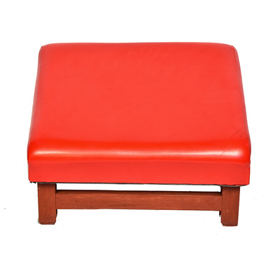 厂家直销定制寺庙大殿念佛堂拜垫 跪拜凳 个性设计麻布刺绣莲花垫