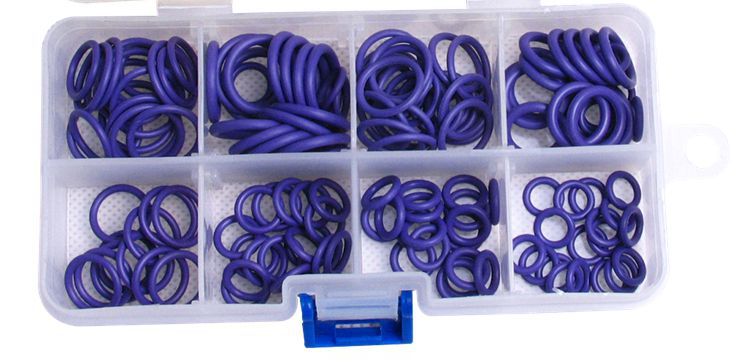 Free shipping special price 18 grid rubber ring green 18 grid rubber ring purple car air conditioning compressor sealing rubber ring O-ring