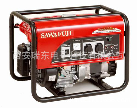 日本原装汽油发电机2KW单相输出 进口泽藤发电机SH3200