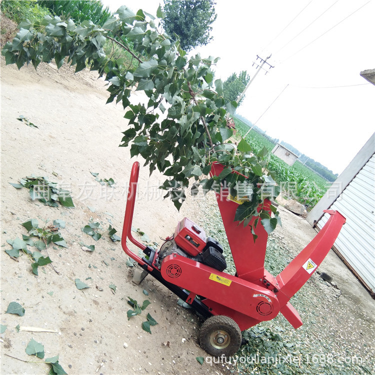 电启动果树修剪粉碎机 干湿树枝粉碎机 灌木粉碎机价格 88