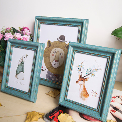 欧式相框摆台5寸6 7 8 10 A4挂墙画框婚纱框塑料相框批发|ms