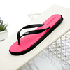 Summer non-slip flip flops, slide, slippers for leisure, beach footwear, Korean style