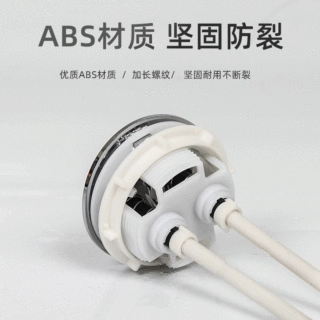 马桶水箱ABS按键卫浴洁具马桶水箱配件按钮坐便器按压阀双按键