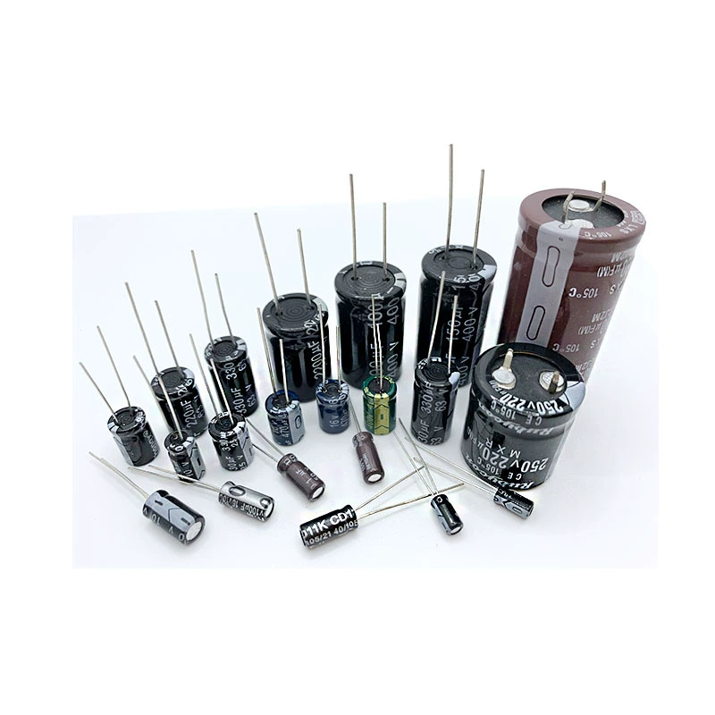 Electrolytic capacitance 100V f 1UF/2.2/4.7/100/220/330/470/1000 micro method 105 ℃ plug -in