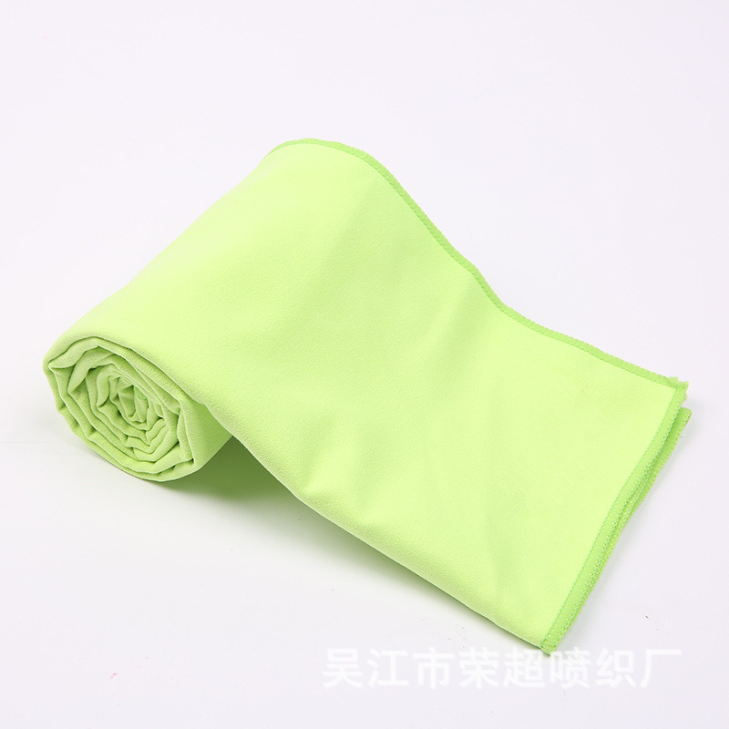 厂家直销超细纤维梭织双面绒涤锦面料  速干毛巾面料