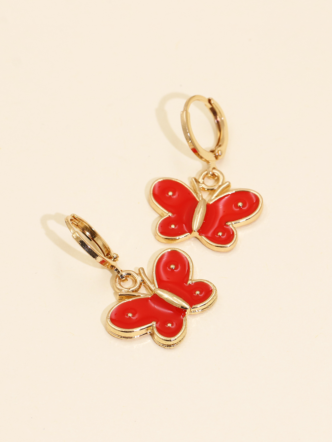 Fashion Butterfly Earrings Korean Temperament Elegant Butterfly Fresh Simple Earrings Wholesale display picture 19