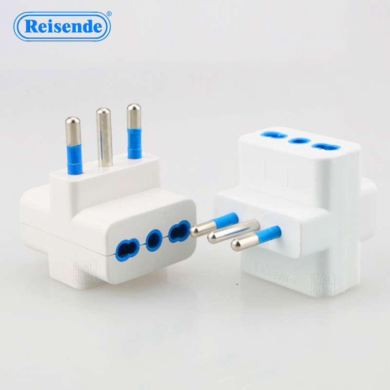 意大利电源转换插头 中东电源转换头 南美电源转换插头意大利插头