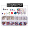 Nail decoration, jewelry, diamond shiny set, 1440 pieces