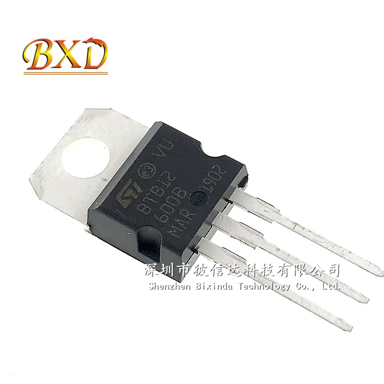 BTB12-600B BTB12600B 12A 600V TO-220 双向可控硅晶闸管 全新