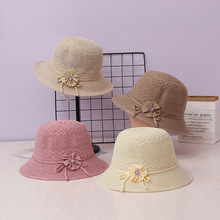 夏季女帽薄款中年太陽帽遮陽防曬帽中老年老人奶奶春夏天媽媽帽子