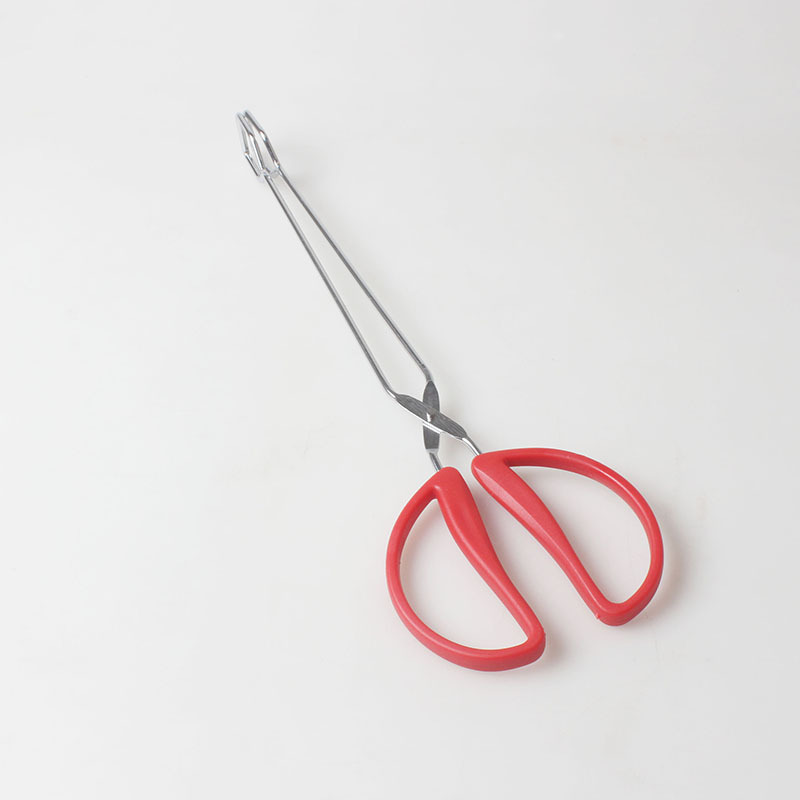 Fábrica al por mayor de acero inoxidable clip de alimentos utensilios de barbacoa pan clip de alimentos estufa de barbacoa clip de carbono clip de cocina