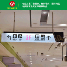 商场吊牌灯箱  LED地铁站指示牌 超薄灯箱定 做