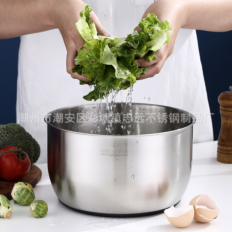 304 stainless steel salad basin baking egg basin kitchen cooking…