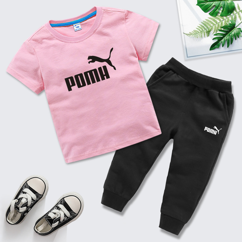 飞马短粉红加长黑裤