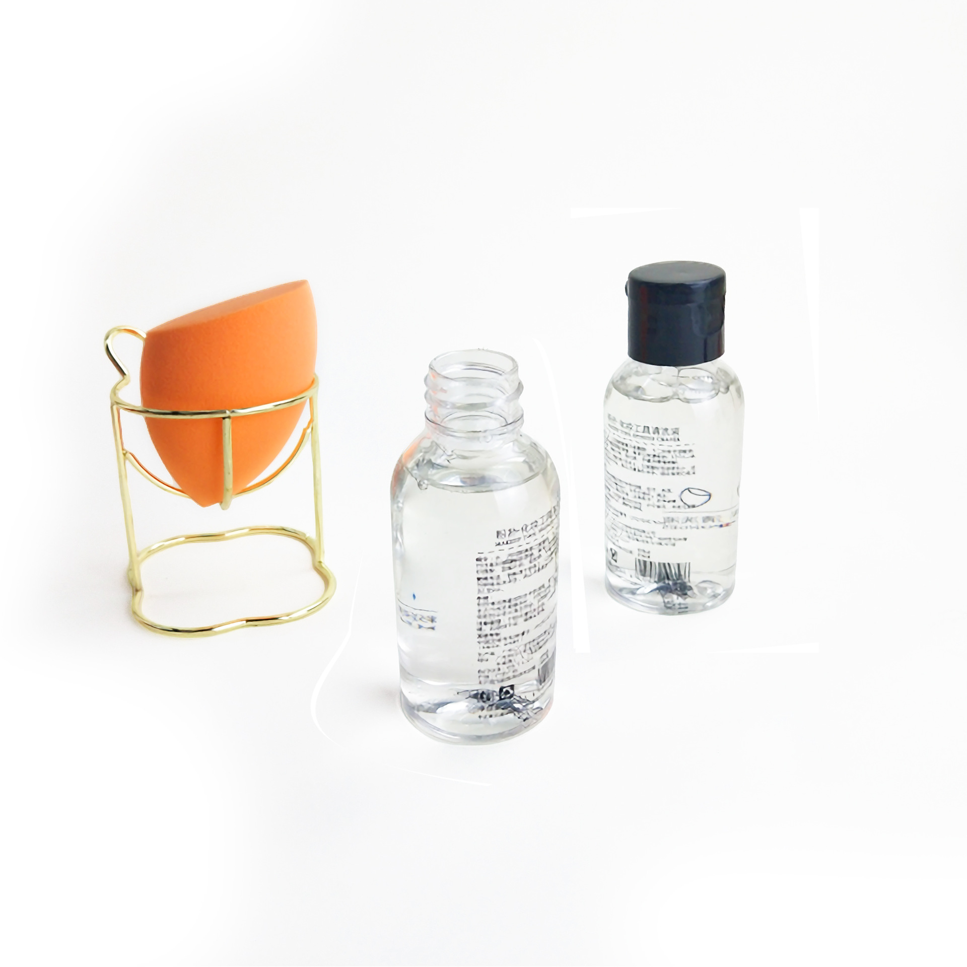 廠家直銷美妝蛋清洗液50ml粉撲化妝刷清潔液化妝蛋海綿化妝工具