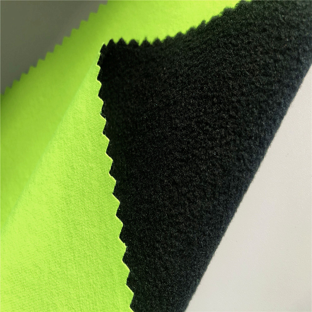 销售三层复合面料弹力布tpu摇粒绒 复合针织布