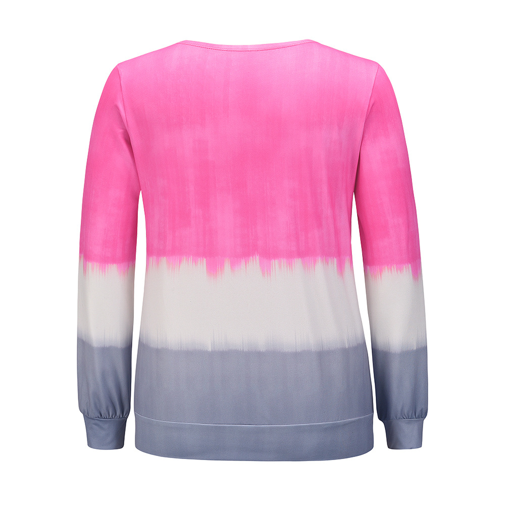 Nihaostyle Clothing Wholesale Tie-dye long-sleeved sweatershirt NSHYG66730