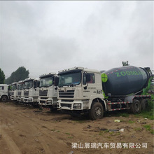 二手国五德龙三一大十二方混凝土搅拌车14方水泥搅拌车包提档按揭