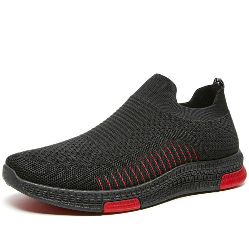 New spring trendy fashionable casual shoes, sports shoes, socks, slip-on slip-ons, fly-knit breathable men's shoes