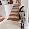 Spring autumn small princess costume girl's, sleevless dress, western style, Korean style