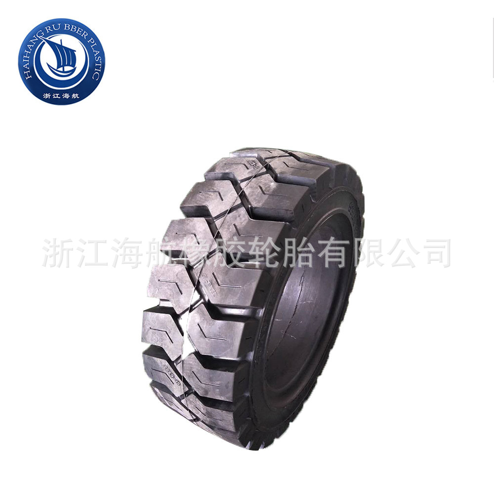 厂家供应7.00-12叉车轮胎实心轮胎高弹性 超耐磨叉车实心轮胎