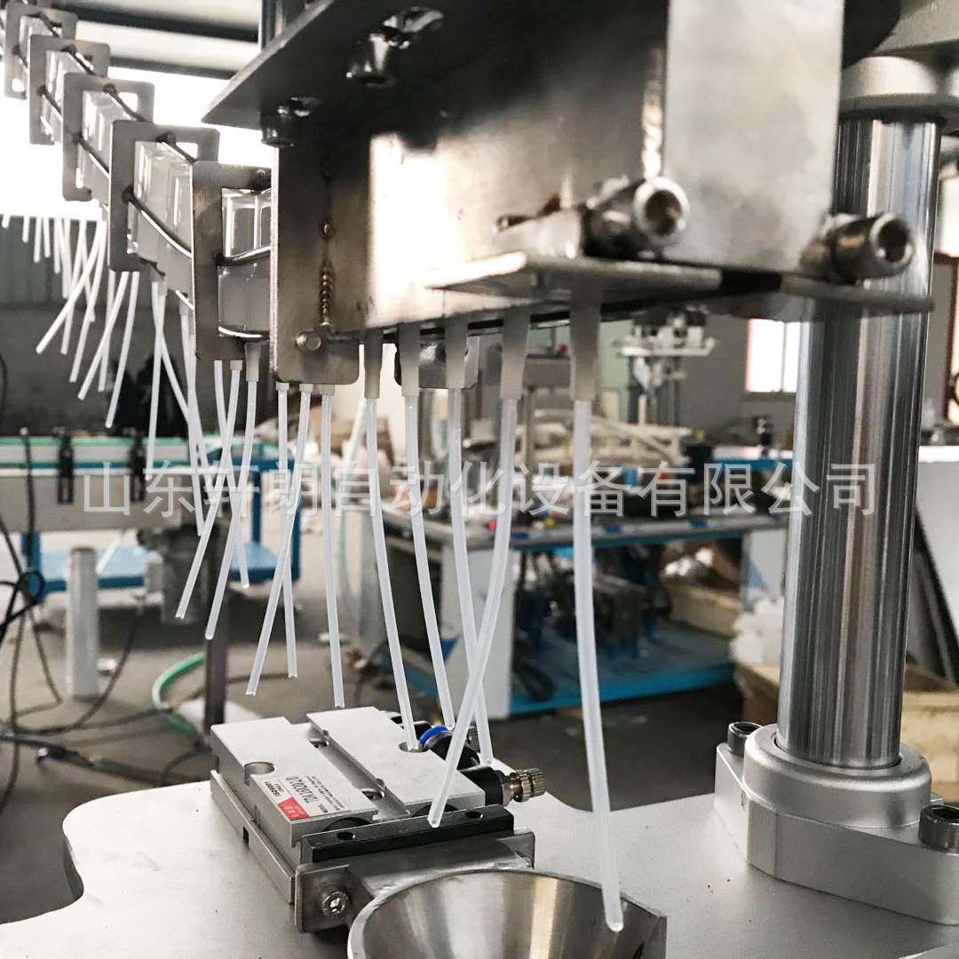 凝胶灌装生产线 洗衣液洗手液灌装封口一体机 自动凝胶灌装机设备