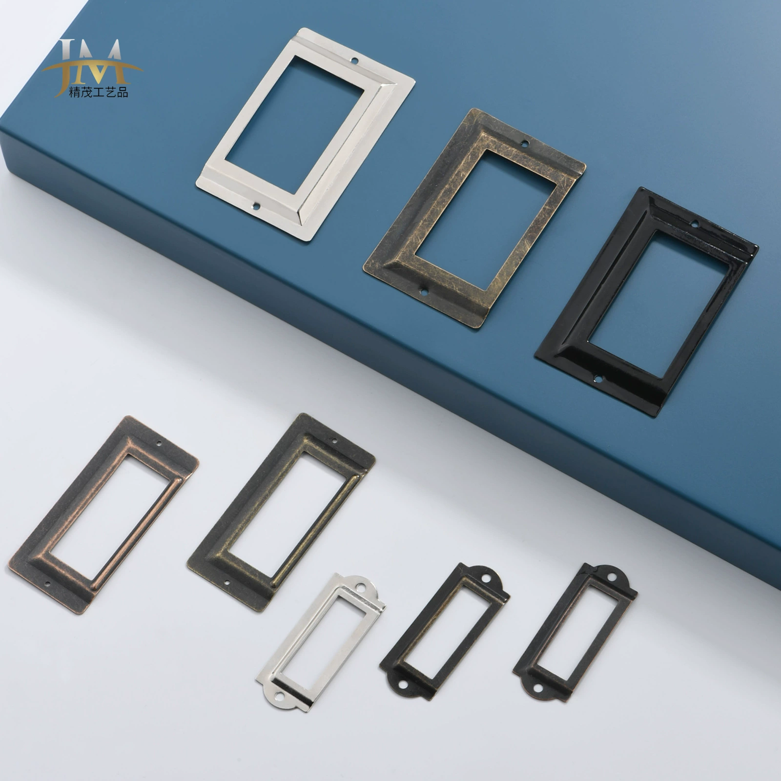 Jingmao оборудование Новый китайский стиль украшения дома упаковочная коробка Аксессуары карточная Этикетка Подарочная коробка этикетка Пряжка железная ручка