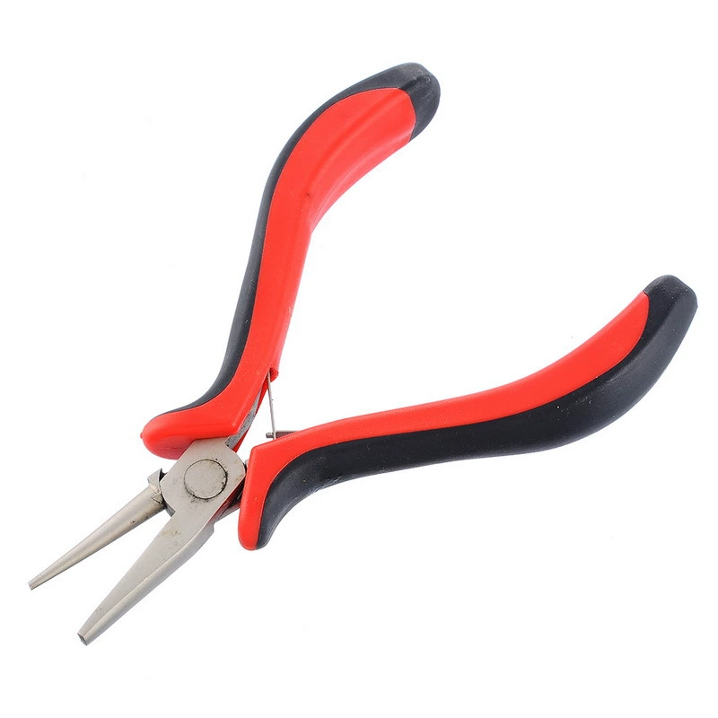 Прямые Заводские аппаратные инструменты черная и красная ручка плоскогубцы из нержавеющей стали плоскогубцы поворотное кольцо острые тиски 13 см