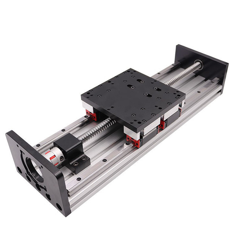 重型滑台模组定制/双线轨滚珠丝杆导轨/超大负载模组/精密工作台
