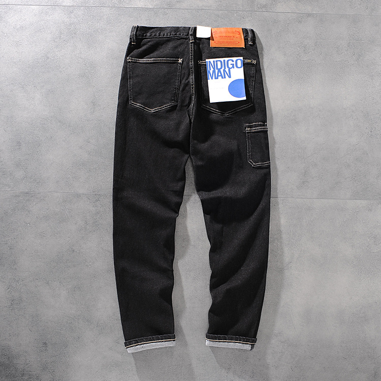 DEESMANC and CO autumn/winter new original color heavy men's jeans young men's trousers 357 28