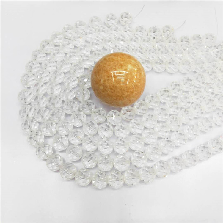 Wholesale of special crystal jewelry cut white crystal loose beads, DIY glass semi-finished jewelry beads, factory direct sales detail image 9