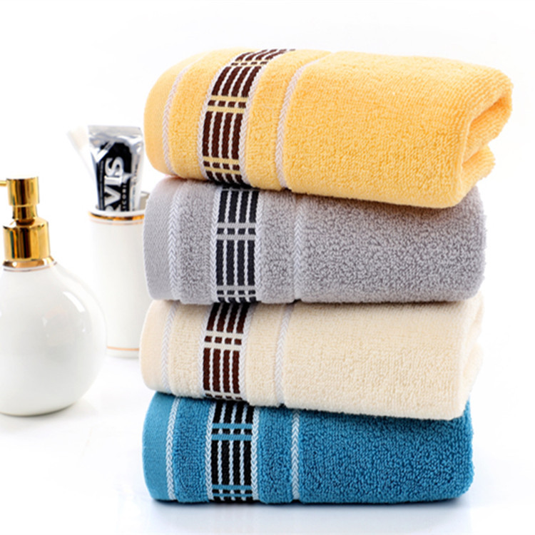 洗澡冲凉毛巾成人男女柔软加厚吸水洗脸棉面巾厂家批发可定制绣字