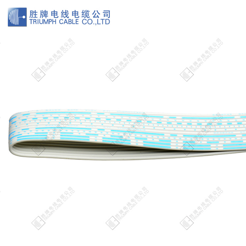 可线束加工2468-26号蓝白排线XH2.5电子线12P蓝白排线 端子线