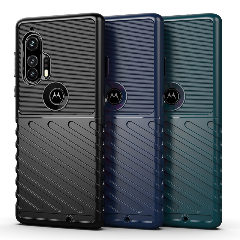 Applicable Moto Edge + phone case Moto Edge Plus phone case Thunder drop-resistant silicone soft case Applicable Moto Edge + phone case Moto Edge Plus phone case Thunder drop-resistant silicone soft case
