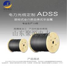 厂家直销adss光缆 4芯12芯24芯48芯单模光纤 200M跨距架空光缆
