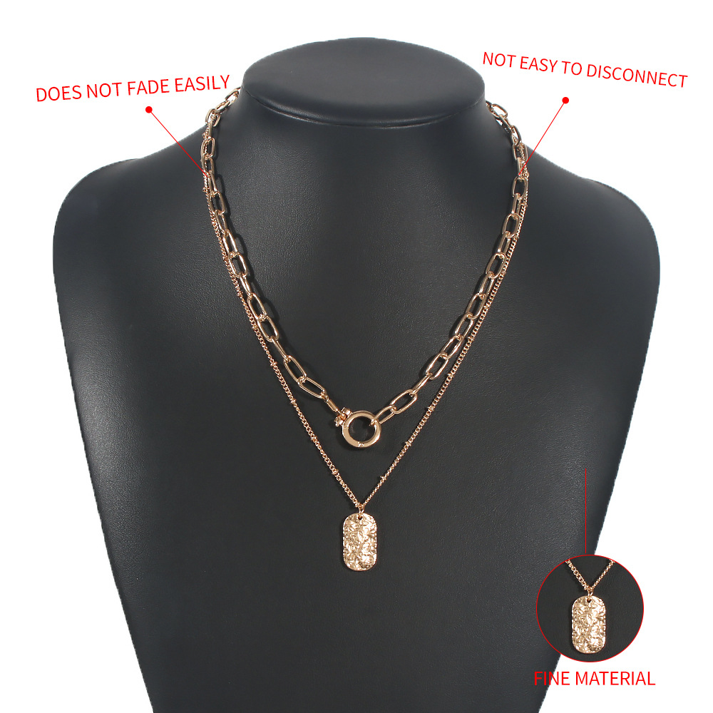 Hot-selling Geometric Retro High-end Necklace display picture 6