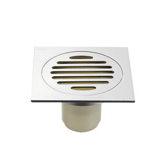 Emeco Drain Full Copper Thickened Bathroom Shower Room Balcony High Capacity Drain Manufacturer Direct Supply