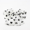 Cute hairgrip with bow, big cloth, universal hairpin, hairpins, Korean style