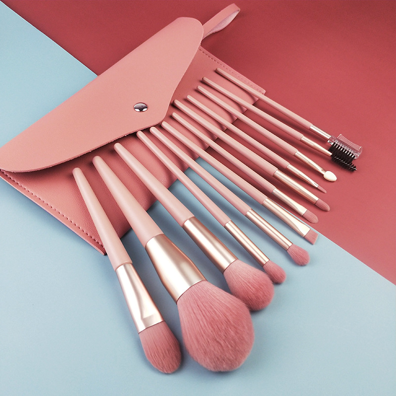 new pattern girl 7 12 Nude pink Cosmetic brush Northern Europe ins Loose paint Eye shadow brush Cosmetics tool goods in stock