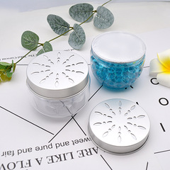 New Product Deodorizing Perforated Aluminum Box Disinfectant Gel Packaging Box Deodorizing Charcoal Paste Box Air Freshener Aluminum Can