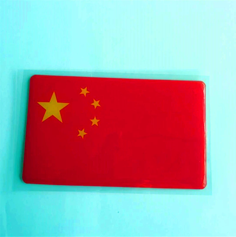 Горячая продажа в китайском стиле нано наклейки с национальным флагом ПУ противоскользящие коврики