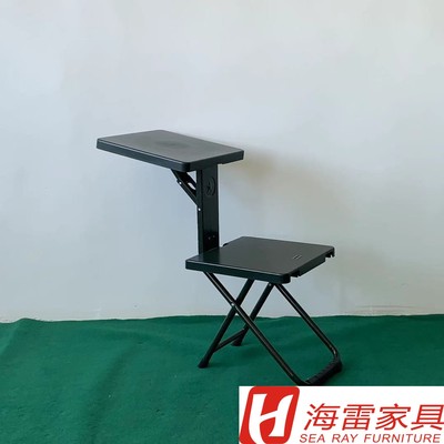 portable With three Individual soldier Writing chair multi-function portable fold Learning Chair For training Folding stool