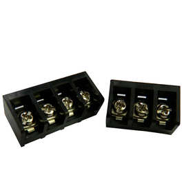 厂家供应 黑色接线端子  间距9.5mm HB9500栅栏式  电源PCB端子