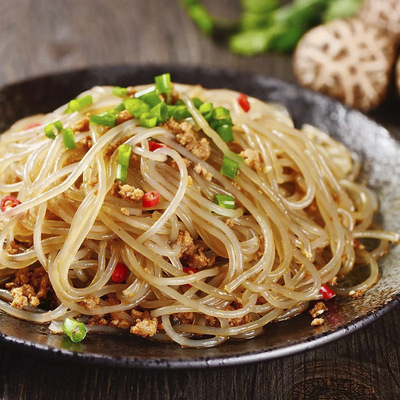 批發河南特産鐵棍山藥手工紅薯粉條 OEM加工酸辣粉絲1600g火鍋面