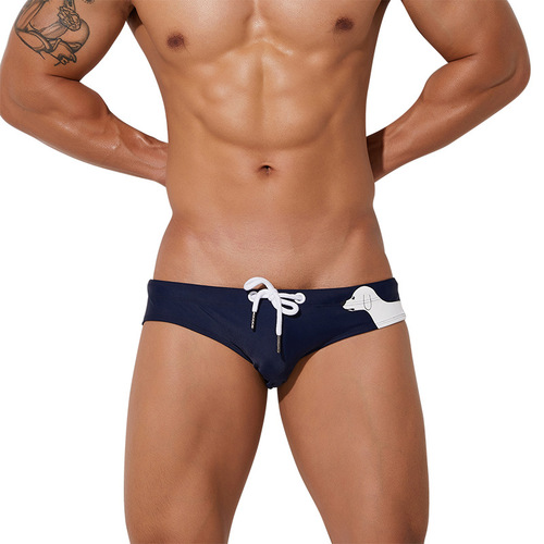 SEOBEAN men's swimming briefs foreign trade new swimming trunks vacation beach swimming trunks men's manufacturer wholesale