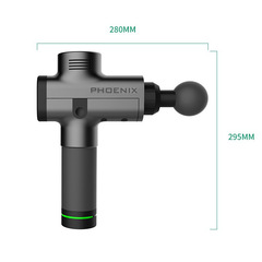 phoenix deep muscle relaxation massage gun, hair neck membrane meridian massage device, electric vibrating instrument